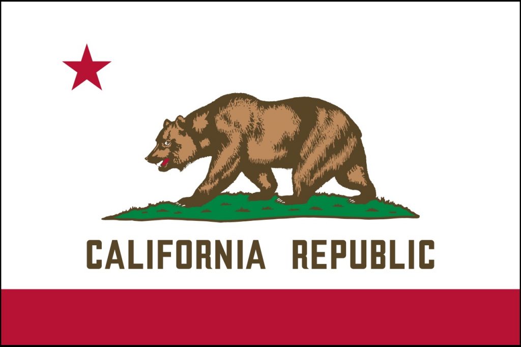 The CA flag: California law ain't bad