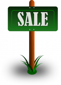 sale sign