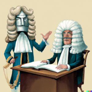 generative AI lawyer image