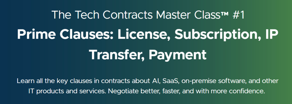 Master Class: Prime Clauses